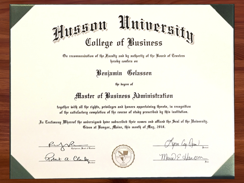 MBA---Benjamin-Gelassen---Husson-University